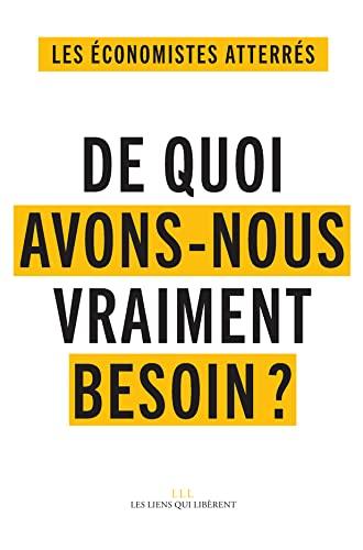 De quoi avons-nous vraiment besoin ? : pour vivre ensemble et éviter le désastre social et écologique au XXIe siècle