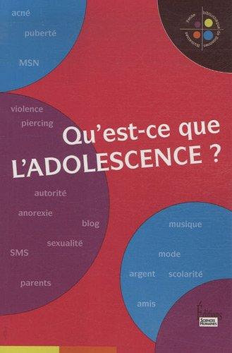 Qu'est-ce que l'adolescence ?