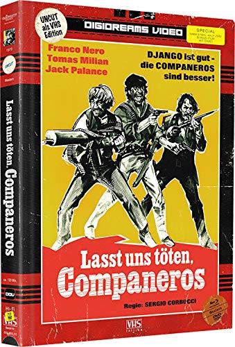 Lasst uns töten, Companeros - Mediabook (plus Bonusfilm: Zwei wilde Companeros) limitierte Auflage 250 Stück!!! [Blu-ray]