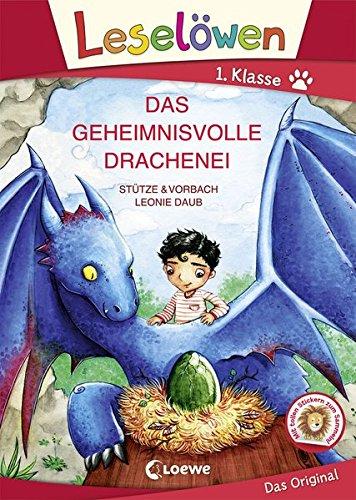 Leselöwen 1. Klasse - Das geheimnisvolle Drachenei: Großbuchstabenausgabe