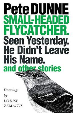 Small-headed Flycatcher. Seen Yesterday. He Didn't Leave His Name.: and other stories