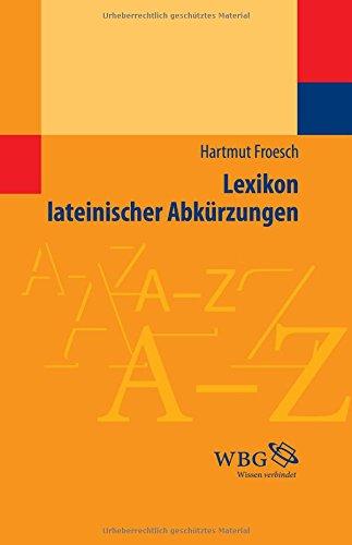 Lexikon lateinischer Abkürzungen