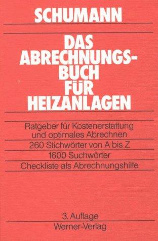 Das Abrechnungsbuch für Heizanlagen