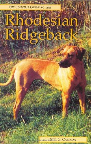 Pet Owner's Guide to the Rhodesian Ridgeback