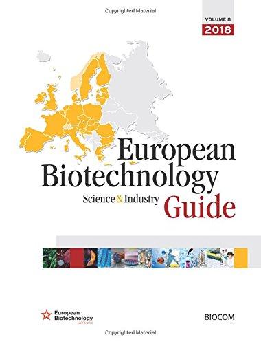 8th European Biotechnology Science & Industry Guide 2018