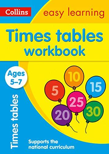 Times Tables Workbook Ages 5-7: New Edition (Collins Easy Learning)