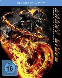 Ghost Rider: Spirit of Vengeance - Steelbook  (+ DVD) [Blu-ray]