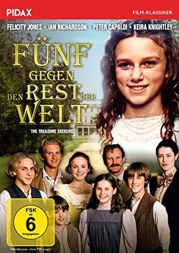 Fünf gegen den Rest der Welt (The Treasure Seekers) / Verfilmung des Romans von Kultautorin Edith Nesbit (Pidax Film-Klassiker)