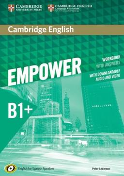 Cambridge English empower for Spanish speakers B1 ; Workbook with answers