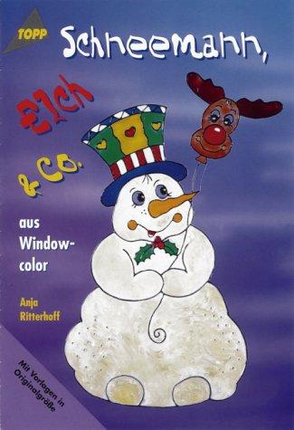 Schneemann, Elch & Co. aus Windowcolor