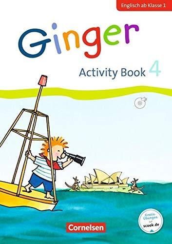 Ginger - Early Start Edition - Neubearbeitung: 4. Schuljahr - Activity Book: Mit Audio-CD, Minibildkarten und Faltbox