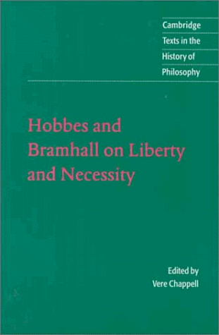 Hobbes Bramhall Liberty Necessity (Cambridge Texts in the History of Philosophy)