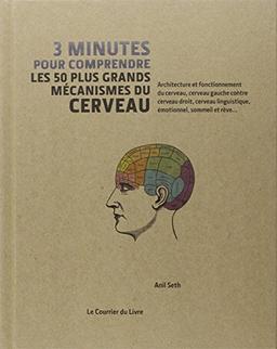 3 minutes pour comprendre les 50 plus grands mécanismes du cerveau : architecture et fonctionnement du cerveau, cerveau gauche contre cerveau droit, cerveau linguistique, émotionnel, sommeil et rêve...