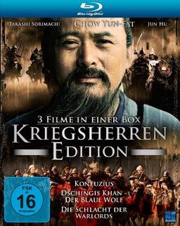 Kriegsherren Edition (Konfuzius, Dschingis Khan, Die Schlacht der Warlords) [3 Blu-rays]