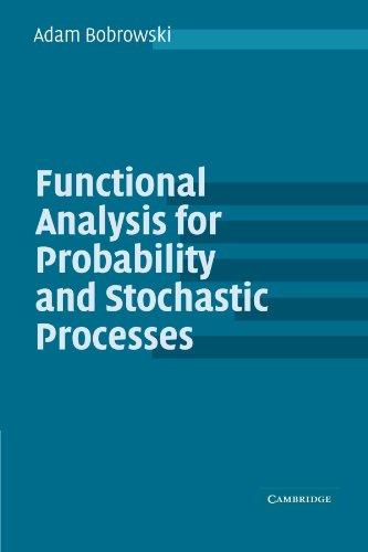 Functional Analysis for Probability and Stochastic Processes: An Introduction