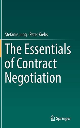 The Essentials of Contract Negotiation