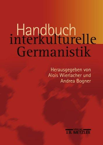 Handbuch interkulturelle Germanistik