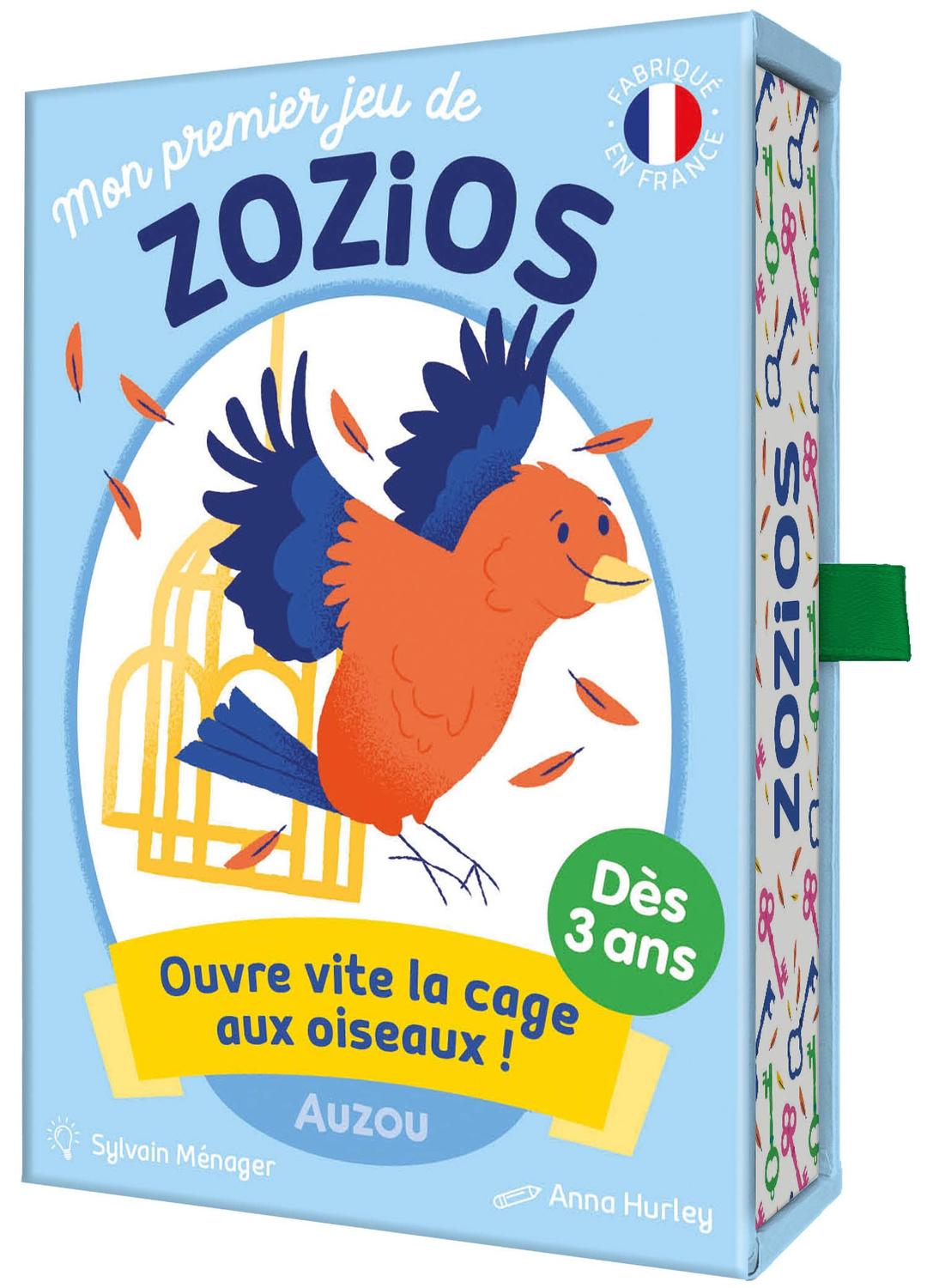 Mon premier jeu de zozios : ouvre vite la cage aux oiseaux !