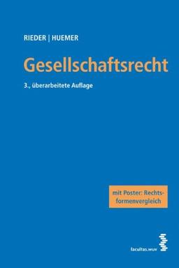 Gesellschaftsrecht [Österreich] mit Poster Rechtsformvergleich