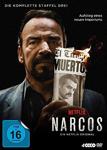 Narcos - Die komplette Staffel Drei [4 DVDs]