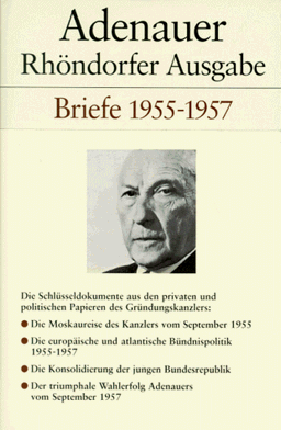 Rhöndorfer Ausgabe, Briefe 1955-1957