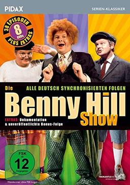 Die Benny Hill Show / Alle 38 deutsch synchronisierten Folgen der kultigen Sketchserie + Bonusfolge (Pidax Serien-Klassiker) [8 DVDs]