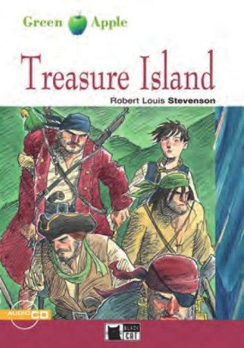 Treasure Island - Buch mit Audio-CD (Black Cat Green Apple - Step 2)