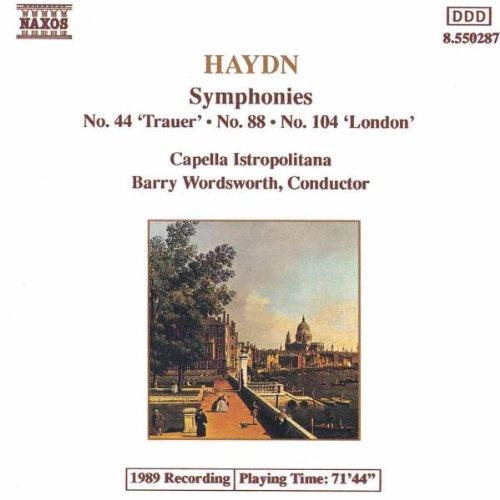 Haydn Sinfonien 44, 88, 104 Wordsw