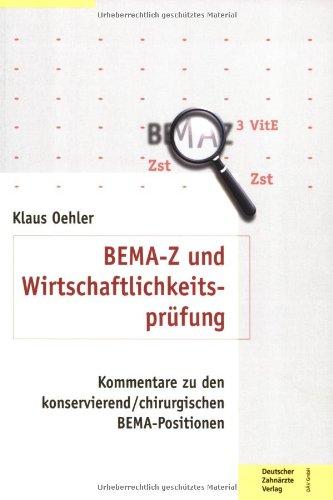 BEMA-Z und Wirtschaftlichkeitsprüfung