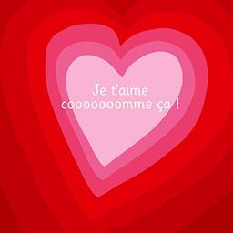 Je t'aime cooooooomme ça ! : Illustré par Adrienne Barman