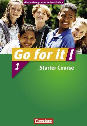 Go for it!: Band 1 - Workbook mit Starter Course und CD: Für Kinder mit Französischkenntnissen aus der Grundschule