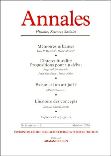 Annales, n° 3 (2001)