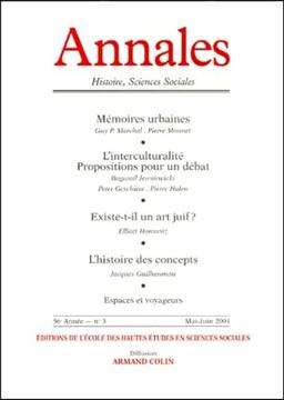 Annales, n° 3 (2001)