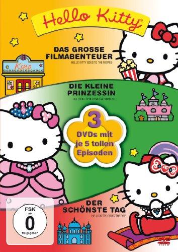 Hello Kitty - Das große Filmabenteuer / Die kleine Prinzessin / Der schönste Tag [3 DVDs]