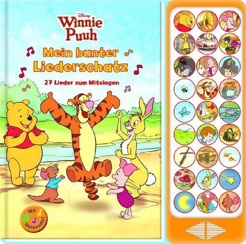 Winnie Puuh 27-Button Soundbuch - Mein bunter Liederschatz