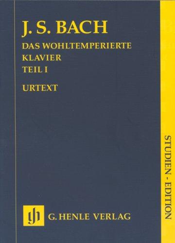 Das Wohltemperierte Klavier 1. Studien-Edition; wird ersetzt durch HN 9014, EAN 9790201890142