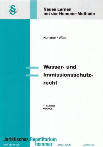 Wasser- und Immisionsschutzrecht