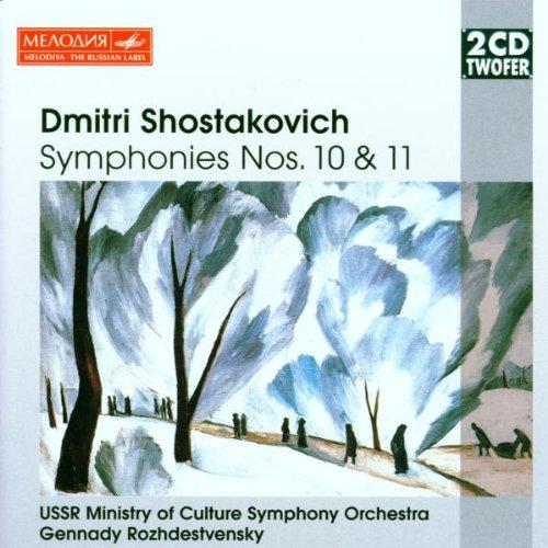 Two CD Twofer - Schostakowitsch (Sinfonie Nr. 10-11, Puschkin-Monologe)