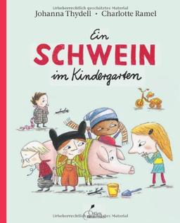 Ein Schwein im Kindergarten