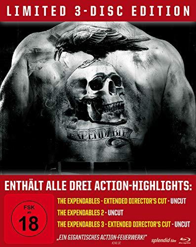 The Expendables Trilogy - Limited Steelbook/Uncut [Blu-ray]