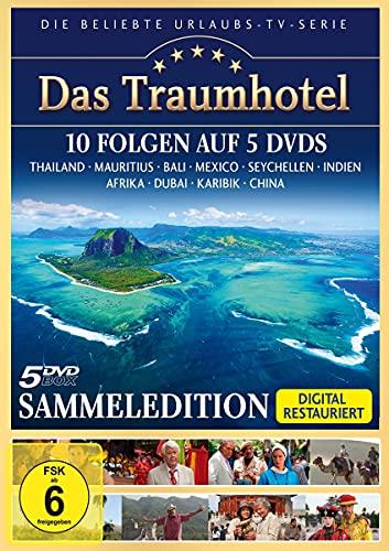 Das Traumhotel - Sammeledition - 10 Folgen auf 5 DVDs (Thailand, Mauritius, Bali, Mexiko, Seychellen, Indien, Afrika, Dubai, Karibik, China)