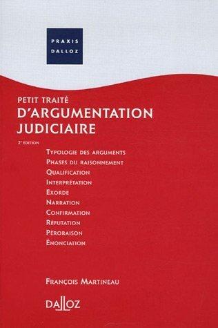 Petit traité d'argumentation judiciaire