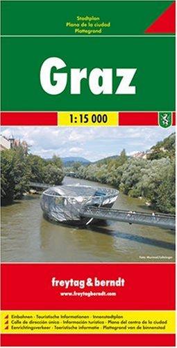 Freytag Berndt Stadtpläne, Graz Gesamtplan - Maßstab 1:15.000
