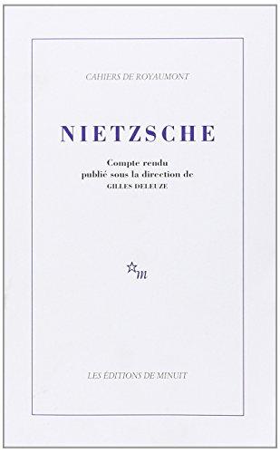 Nietzsche : colloque de Royaumont