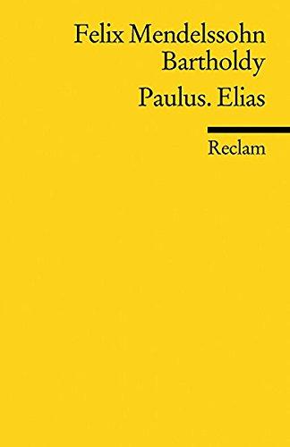 Paulus. Elias: Textausgabe