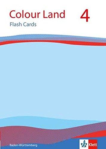 Colour Land 4. Ausgabe Rheinland-Pfalz und Baden-Württemberg: Flash Cards Klasse 4 (Colour Land. Ab Klasse 1. Ausgabe für Rheinland-Pfalz und Baden-Württemberg ab 2016)