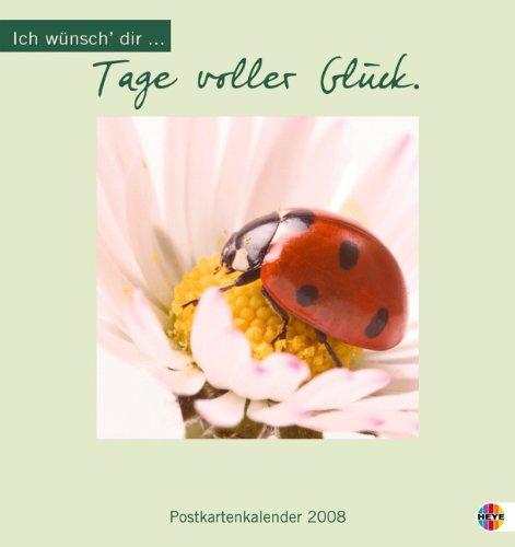 Wünsch dir Glück Postkartenkalender 2008