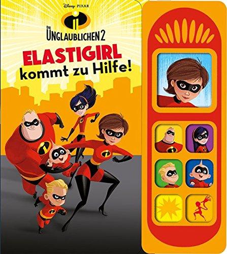 Die Unglaublichen 2 - Disney - Elastigirl kommt zu Hilfe! -Soundbuch - Pappbilderbuch mit 7 coolen Geräuschen für Kinder ab 3 Jahren