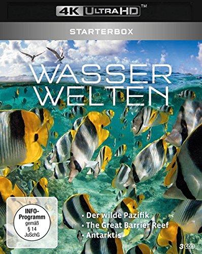 UHD Starterbox: Wasserwelten 4K (3 x Ultra HD Blu-ray Box)