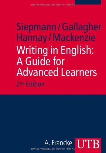 Writing in English: A Guide for Advanced Learners